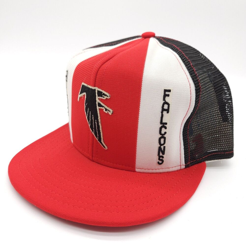 VTG Atlanta Falcons Hat Cap Snapback Mesh Trucker NFL Football Season Ticket USA